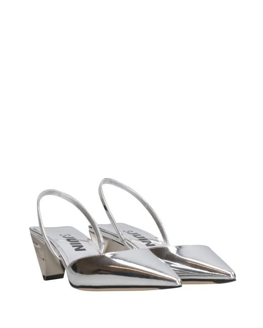 3Juin Metallic Sandals