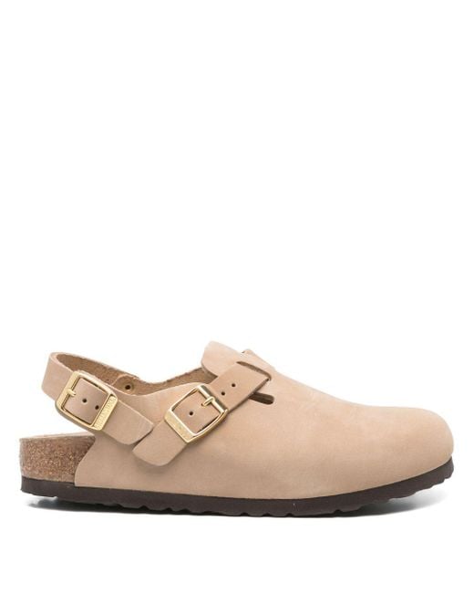 Birkenstock Natural Tokio Ledersandalen