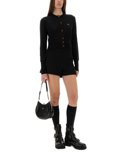 Vivienne Westwood Black Bea' Cardigan