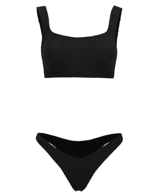 Reina Olga Black Ginnu Boobs Bikini Set