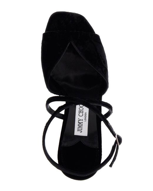 Jimmy Choo Black Karli Sandalen