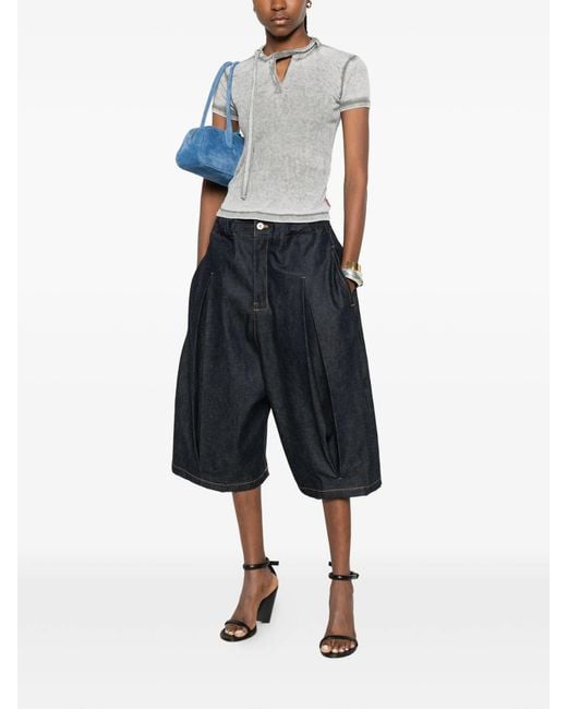 DIESEL Gray T-Eresa Maglietta