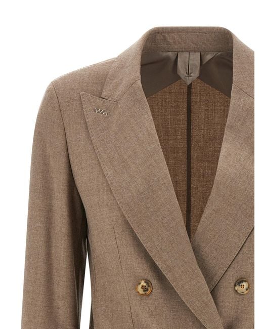 Max Mara 'harald' Blazer in het Brown