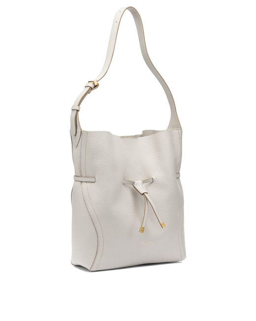 Gianni Chiarini White Shoulder Bags
