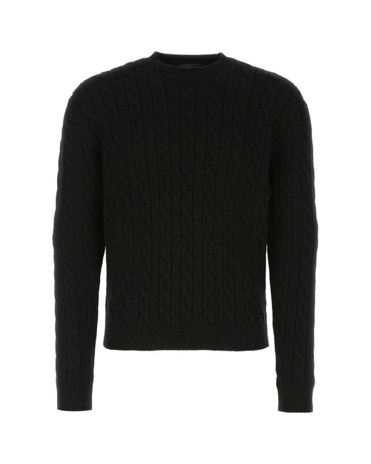 Prada Black Knitwear for men
