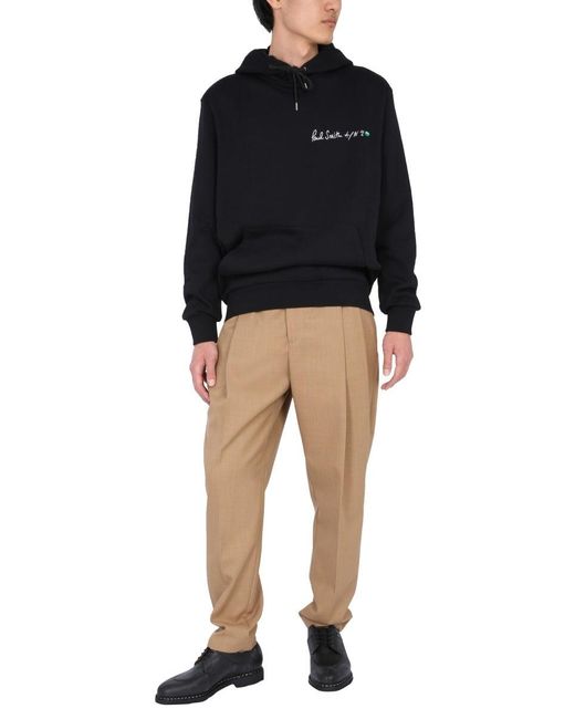 Paul Smith Blue Hoodie for men