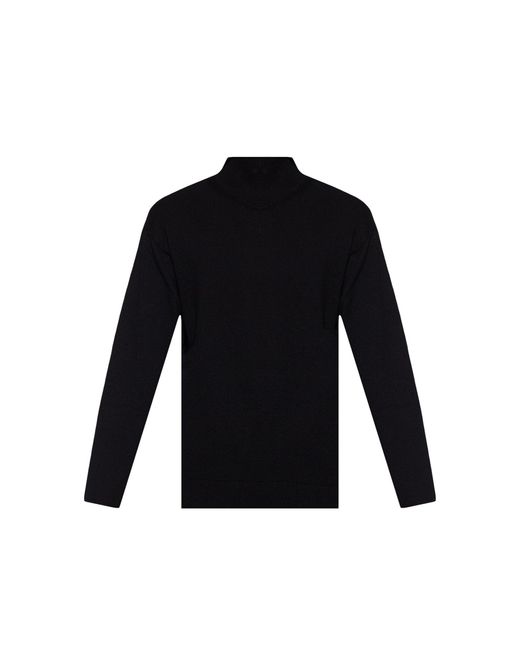 Bottega Veneta Black Cashmere Turtleneck Sweater for men