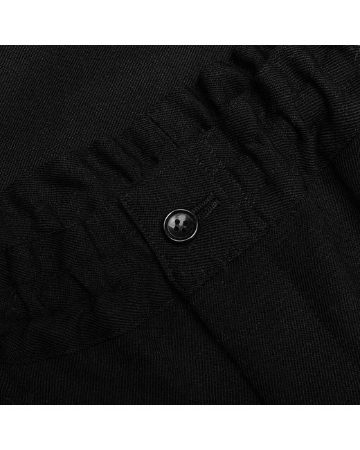 Pantalones de lana de Comme des Garcons Comme des Garçons de hombre de color Black