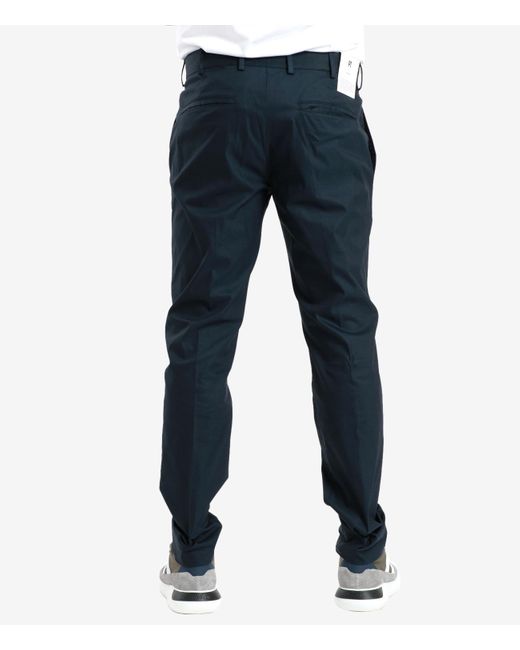 PT Torino Blue Trousers for men