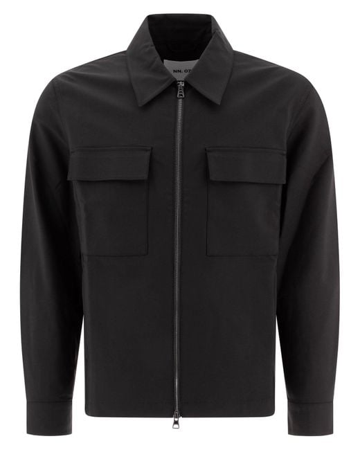 NN07 Black Alban Jackets for men