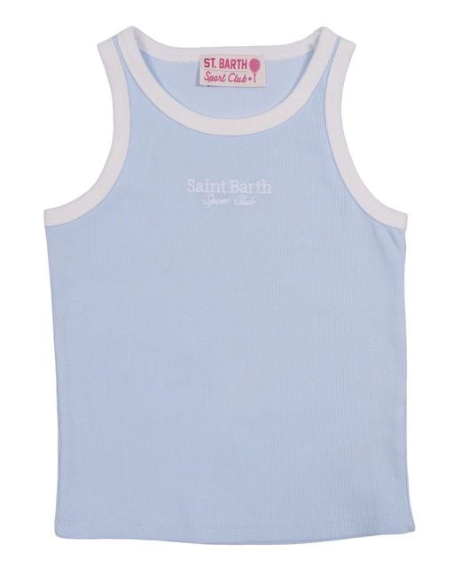 Mc2 Saint Barth Blue Jr Rib Sb Sport Club 3101 Emb