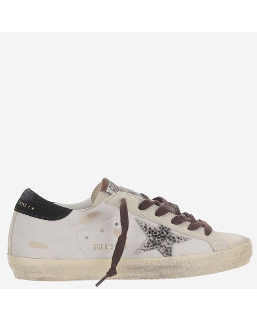 Golden Goose Deluxe Brand Gray Sneakers Superstar Leather