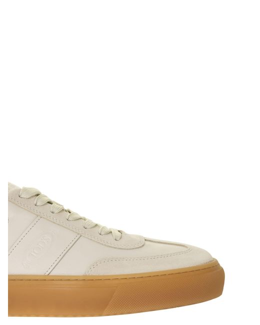 Tod's Tod 's Turnschuhe in Pelle in White für Herren