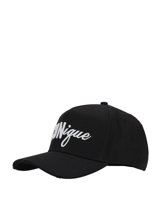 DSquared² Black Bestickte Baseballkappen