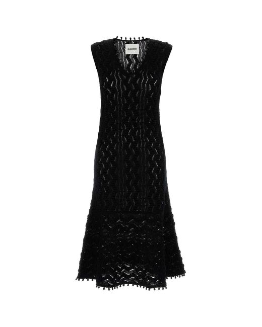 Jil Sander Black Dress