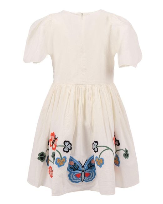 Molo White Carlin Dress Ss