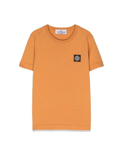 Stone Island Orange Stone Island for men
