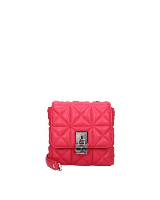 John Richmond Pink Umhängetaschen Frauen Polyurethan Fuxia