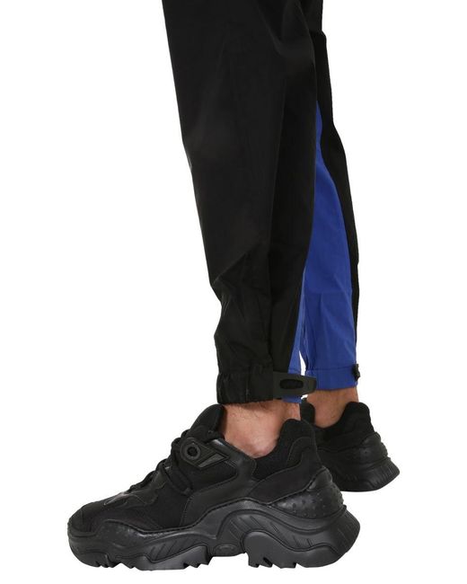 Marcelo Burlon Blue Jogging Pants for men