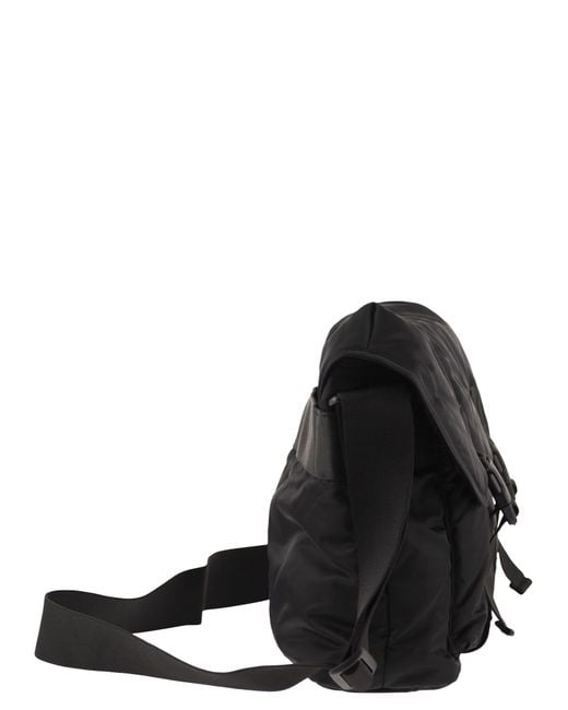Carhartt Black Padded Nylon Twill Messenger Bag