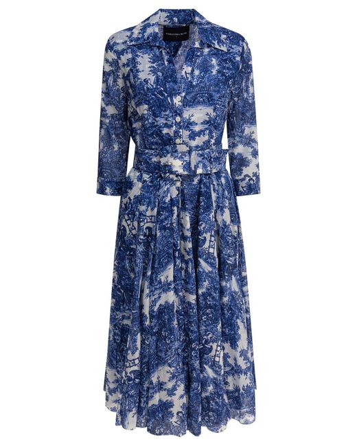 Samantha Sung Blue Dresses