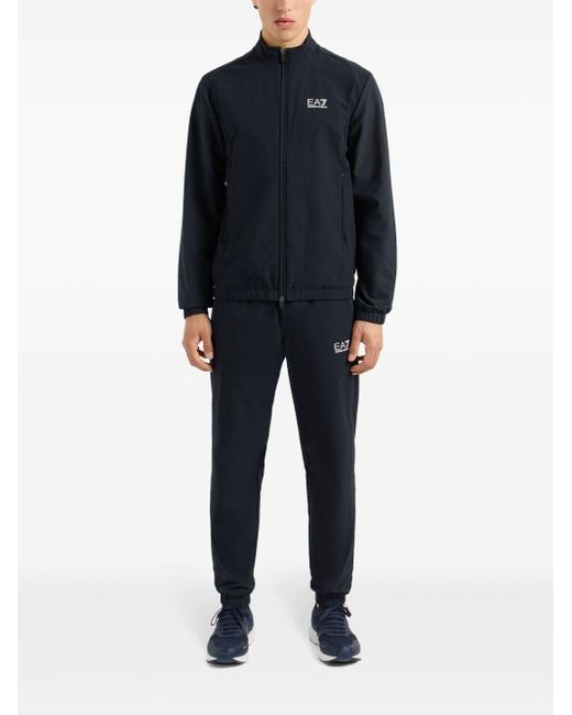 EA7 Blue Logo Tracksuit for men