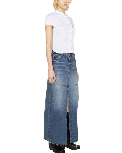 DSquared² White Cotton Shirt For