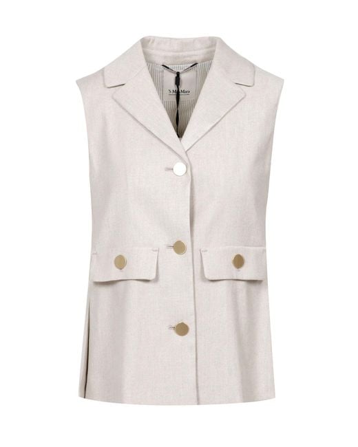 Jackets di Max Mara in White