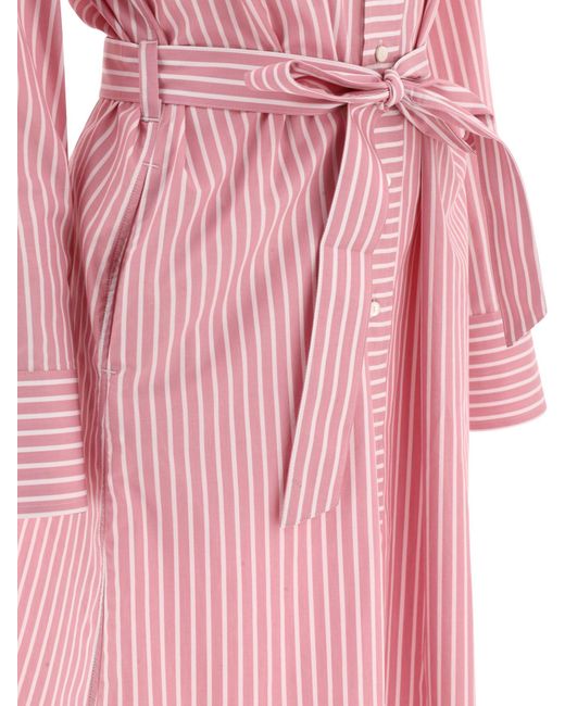 Ines De La Fressange Paris Pink "Amour" Hemdkleid