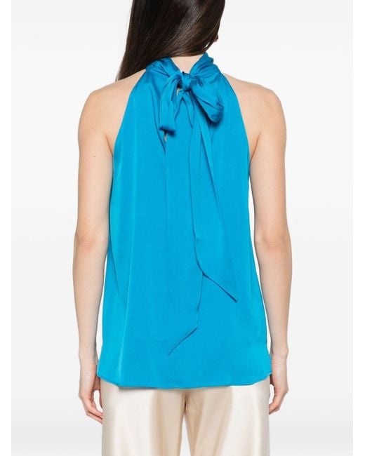 Silk95five Blue Top Silk