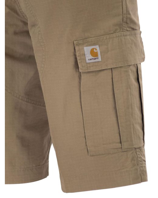Carhartt Natural Cotton Cargo Bermuda Shorts