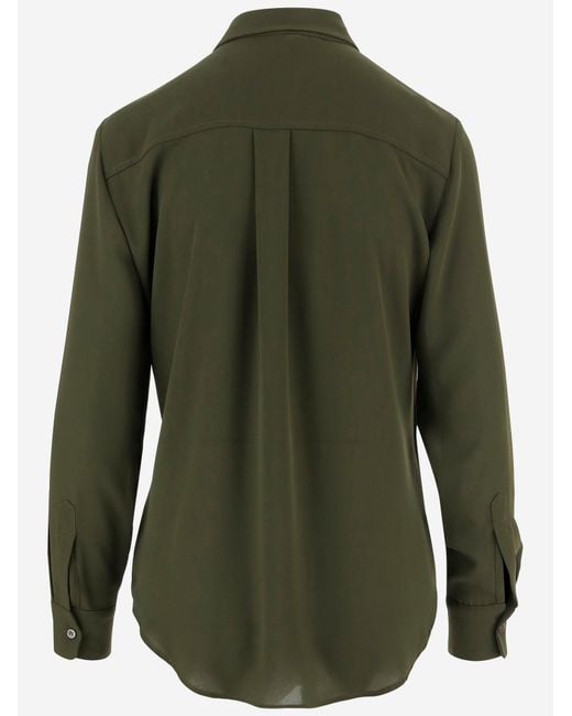F.it Green Technical Fabric Shirt