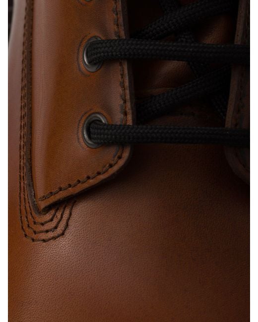 Prada Brown Leather Boots for men