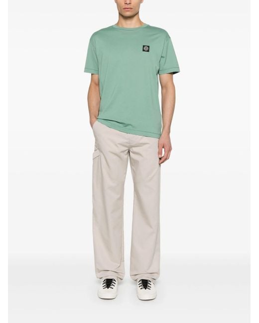 Stone Island White I'M Going To Go for men