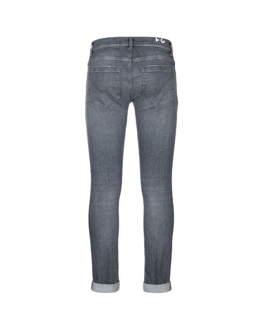 Dondup Blue Pantalone George for men