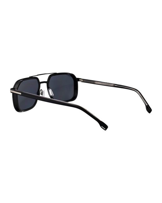 Boss Blue Squared Sunglasses Boss 1724/S 807 for men
