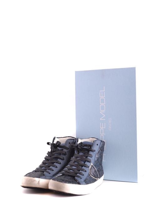 Philippe Model White High-top Sneakers