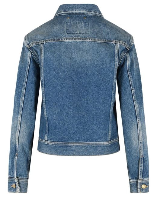 Golden Goose Deluxe Brand Blue Cotton Jacket