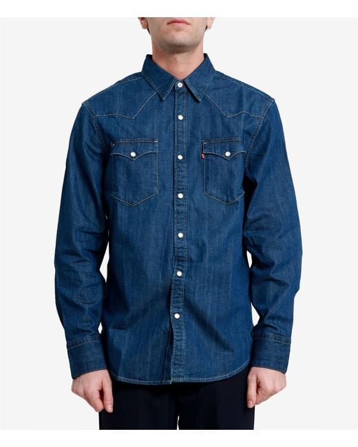 Levi's Blue Shirts