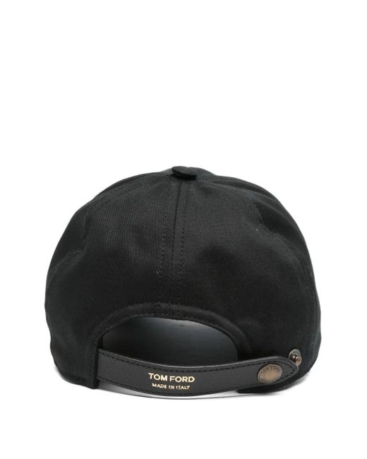 Tom Ford Logo Baseballkappe in Blue für Herren