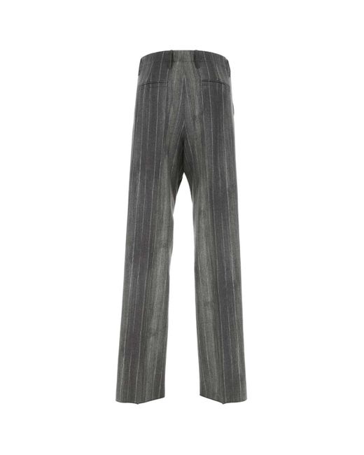 Versace Gray Pantalone for men