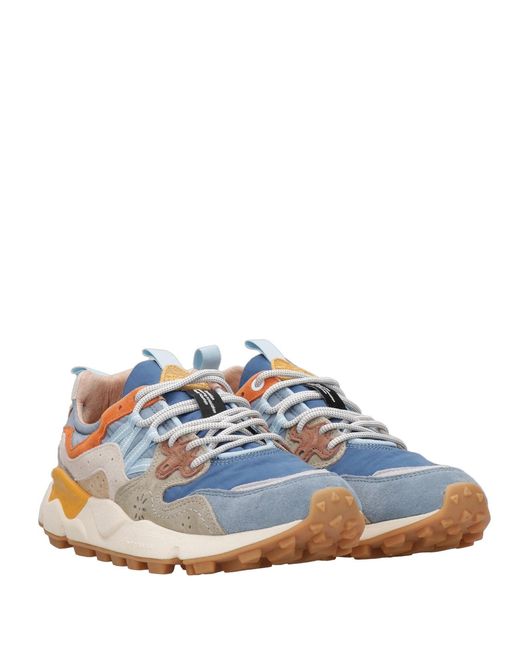 Flower Mountain Blue Sneakers for men