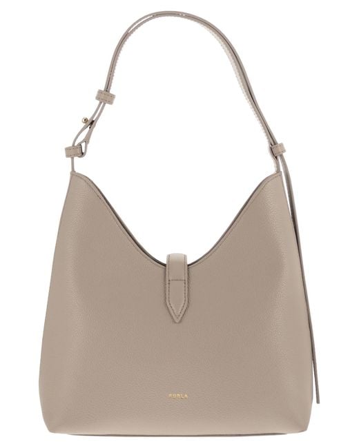 Furla Natural Goccia S Hobo Shoulder Bag
