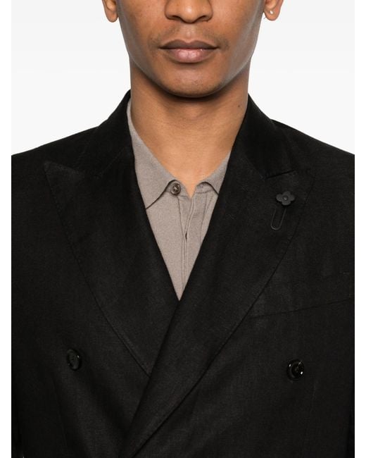 Lardini Giacca Uomo Roma in het Black