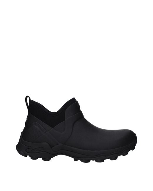 Givenchy Black Stivaletti Uomo Gomma Nero