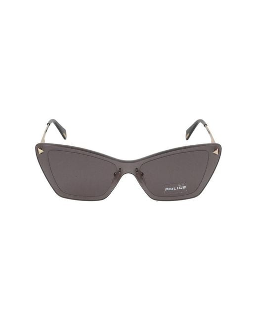Police Gray Eyeglasses Spl936 /1/140