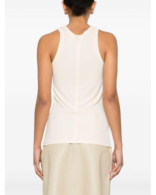 Totême White Sleeveless Top