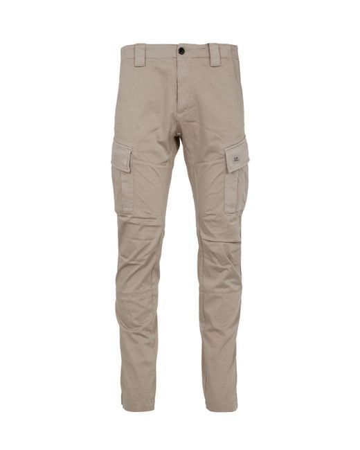 C P Company Gray Trousers for men