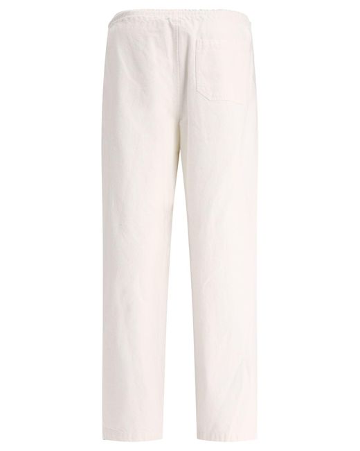 Pantalones de Vincent A.P.C. de hombre de color White
