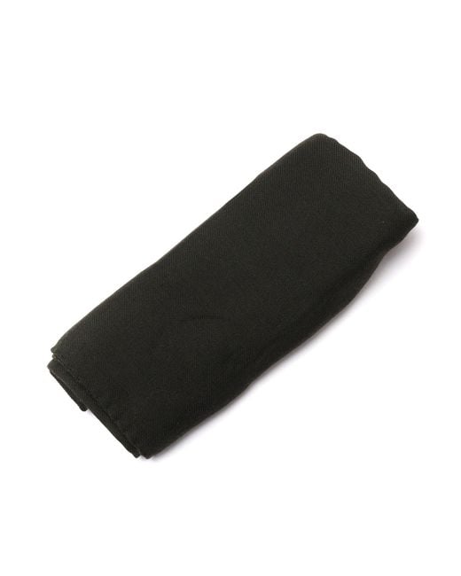 Destin Black Solid 90 X90 Scarf